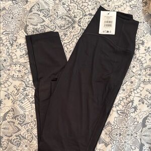 Gymshark Black Ribbed Leggings NWT